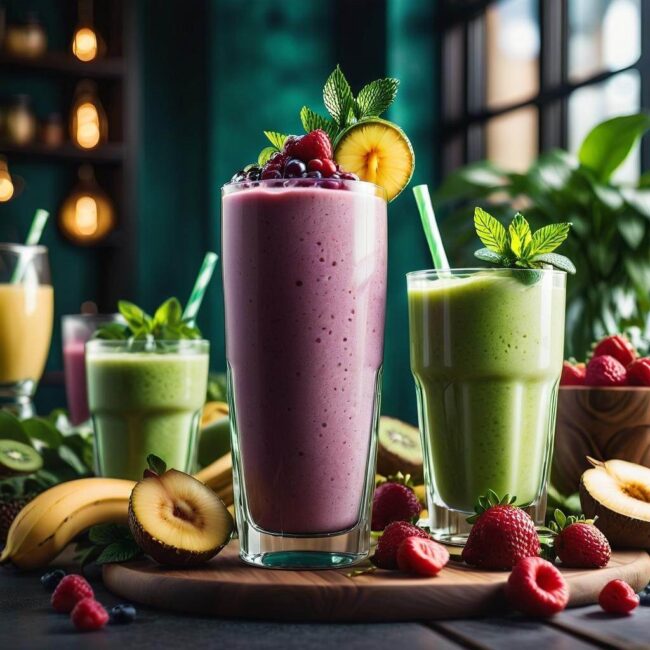 Niskokaloryczne koktajle